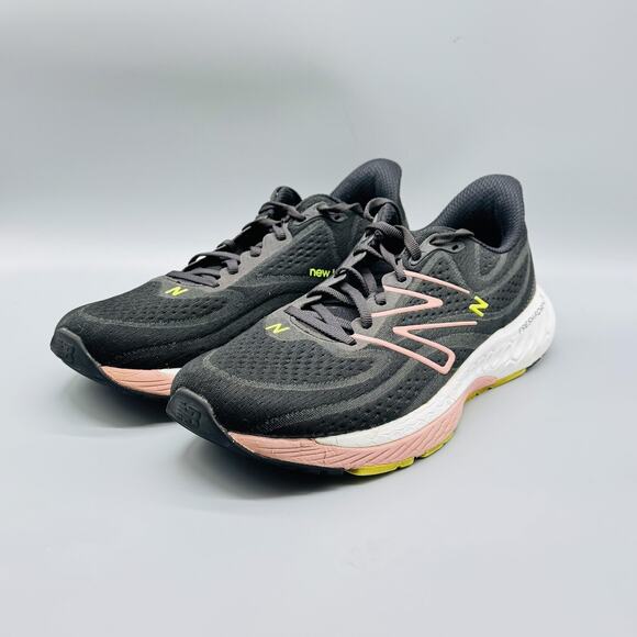 New Balance Shoes Womens 11 Black Pink Fresh Foam X 880 v13 Running Sneakers - Picture 4 of 12